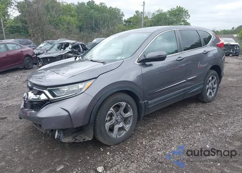 2018 Honda Cr-V Ex from USA, damaged, VIN 7FARW2H58JE010302